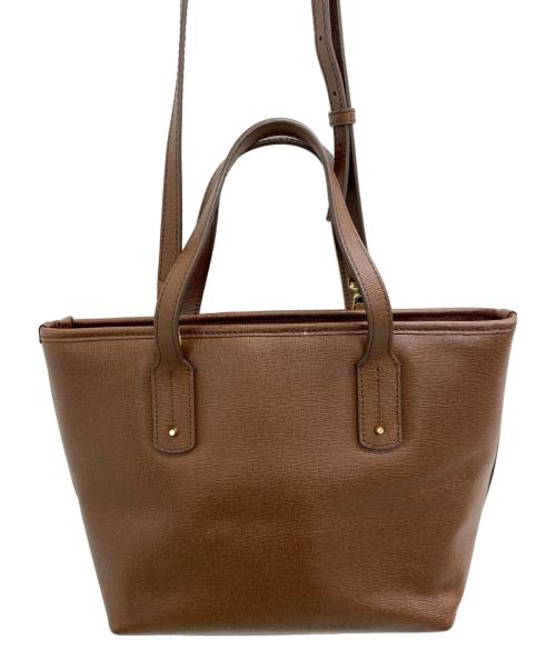 FURLA（フルラ）FURLA (フルラ) 2WAYバッグ ブラウンの古着・服飾アイテム