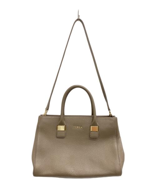 FURLA（フルラ）FURLA (フルラ) 2WAYバッグ グレーの古着・服飾アイテム
