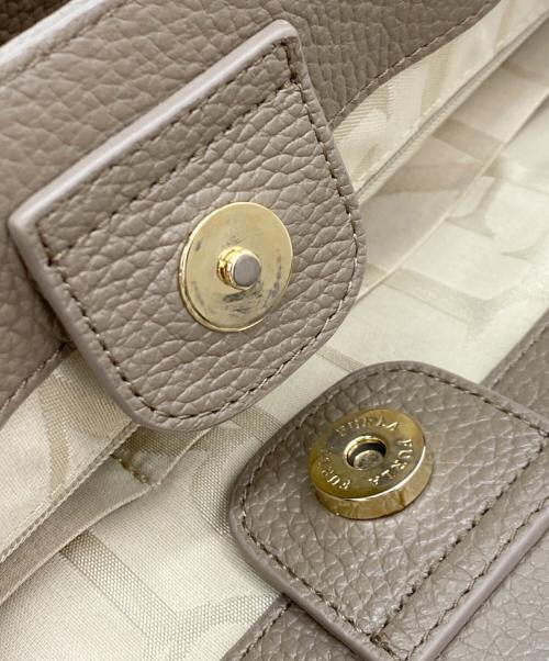 FURLA（フルラ）FURLA (フルラ) 2WAYバッグ グレーの古着・服飾アイテム