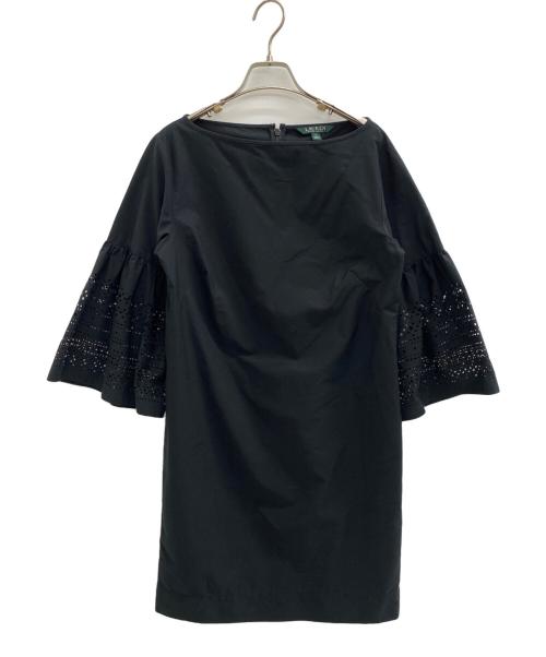 LAUREN RALPH LAUREN（ローレンラルフローレン）LAUREN RALPH LAUREN (ローレンラルフローレン) CA56658 ブラック サイズ:4の古着・服飾アイテム