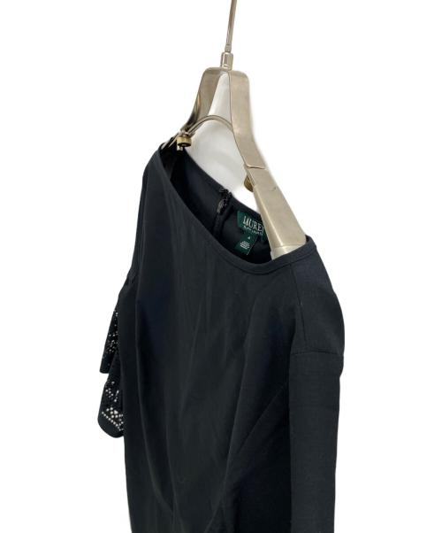 LAUREN RALPH LAUREN（ローレンラルフローレン）LAUREN RALPH LAUREN (ローレンラルフローレン) CA56658 ブラック サイズ:4の古着・服飾アイテム
