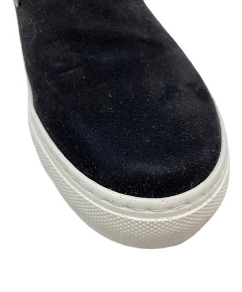 Per noi（ペルノイ）Per noi (ペルノイ) スリッポン ブラック サイズ:39の古着・服飾アイテム