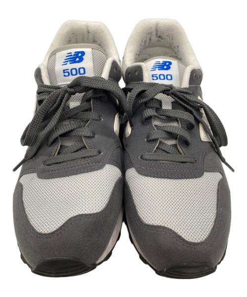 NEW BALANCE（ニューバランス）NEW BALANCE (ニューバランス) スニーカー ベージュ×ネイビー サイズ:28㎝の古着・服飾アイテム