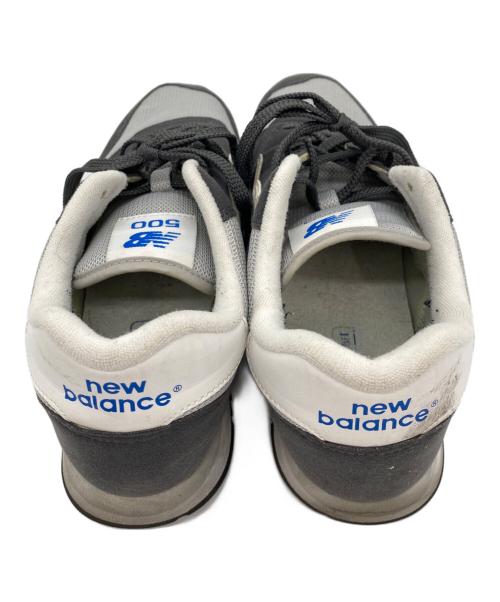 NEW BALANCE（ニューバランス）NEW BALANCE (ニューバランス) スニーカー ベージュ×ネイビー サイズ:28㎝の古着・服飾アイテム