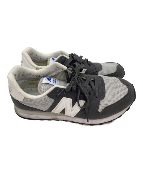 NEW BALANCE（ニューバランス）NEW BALANCE (ニューバランス) スニーカー ベージュ×ネイビー サイズ:28㎝の古着・服飾アイテム