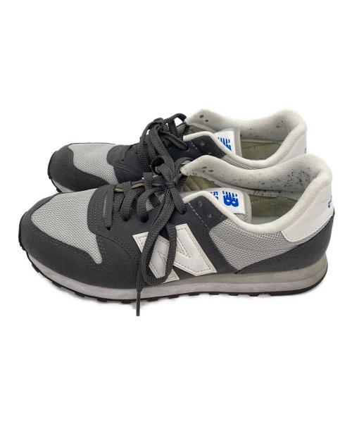 NEW BALANCE（ニューバランス）NEW BALANCE (ニューバランス) スニーカー ベージュ×ネイビー サイズ:28㎝の古着・服飾アイテム