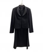 LANVINランバン）の古着「フォーマルウジャケット&ワンピース」｜ブラック