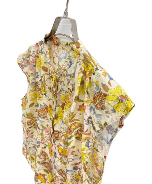 TOMORROW LAND collection（トゥモローランドコレクション）TOMORROW LAND collection (トゥモローランドコレクション) 半袖ブラウス オレンジ サイズ:36の古着・服飾アイテム