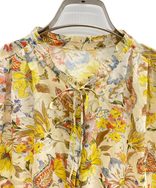 TOMORROW LAND collection（トゥモローランドコレクション）TOMORROW LAND collection (トゥモローランドコレクション) 半袖ブラウス オレンジ サイズ:36の古着・服飾アイテム