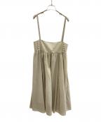 Reneルネ）の古着「キャミソールワンピース」｜ベージュ