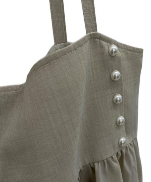 Rene（ルネ）Rene (ルネ) キャミソールワンピース ベージュ サイズ:36の古着・服飾アイテム