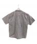PRSN BLU (プリズンブルース) ワークシャツ グレー×ホワイト サイズ:SIZE 3：8000円