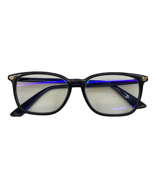 GUCCI（グッチ）GUCCI (グッチ) 眼鏡 ブラックの古着・服飾アイテム