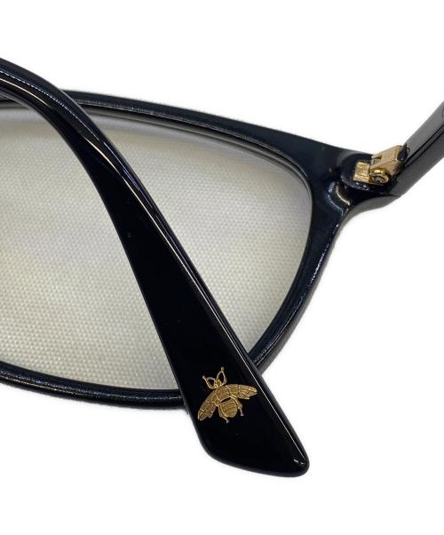 GUCCI（グッチ）GUCCI (グッチ) 眼鏡 ブラックの古着・服飾アイテム