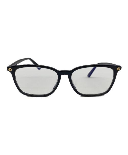 GUCCI（グッチ）GUCCI (グッチ) 眼鏡 ブラックの古着・服飾アイテム