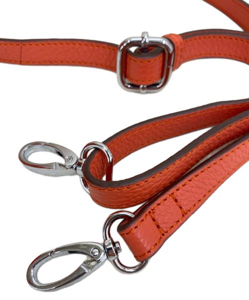 ANNE COQUINE（アンコキーヌ）ANNE COQUINE (アンコキーヌ) 2WAYバッグ オレンジの古着・服飾アイテム