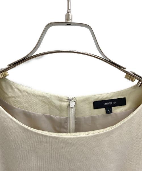 COMME CA ISM（コムサイズム）COMME CA ISM (コムサイズム) ワンピース・フォマルセットアップ ホワイト サイズ:9の古着・服飾アイテム