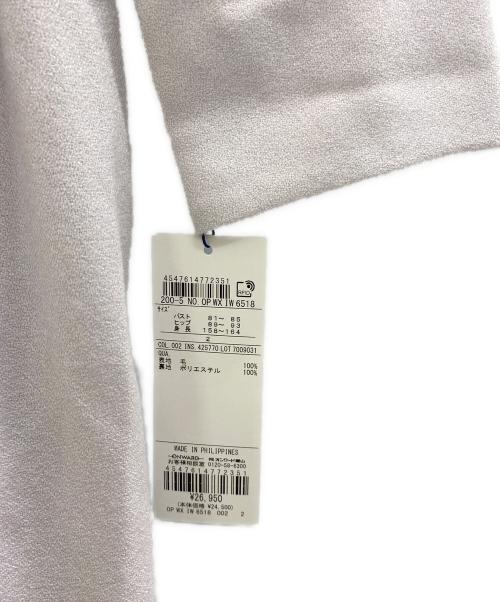 K（ポーター）K (ポーター) 半袖ワンピース グレー サイズ:2の古着・服飾アイテム
