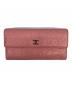 CHANEL（シャネル）の古着「長財布」｜ピンク