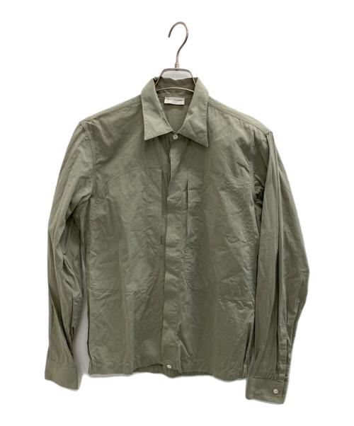 DRIES VAN NOTEN（ドリスヴァンノッテン）DRIES VAN NOTEN (ドリスヴァンノッテン) 長袖シャツ オリーブ サイズ:46の古着・服飾アイテム