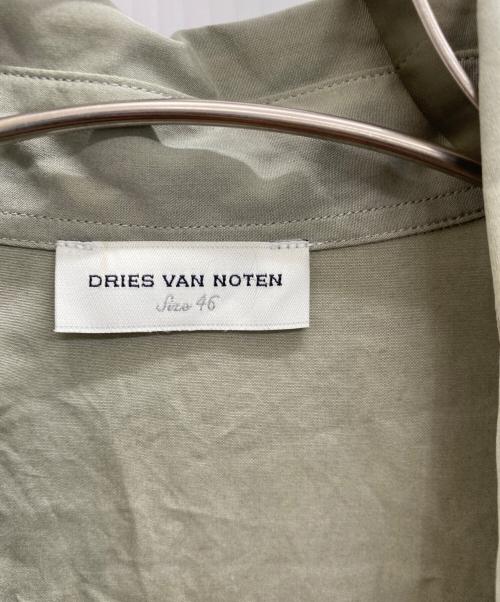 DRIES VAN NOTEN（ドリスヴァンノッテン）DRIES VAN NOTEN (ドリスヴァンノッテン) 長袖シャツ オリーブ サイズ:46の古着・服飾アイテム