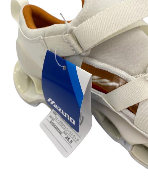 MIZUNO（ミズノ）MIZUNO (ミズノ) WAVE PROPHECY STRAP ホワイト サイズ:25.5 未使用品の古着・服飾アイテム