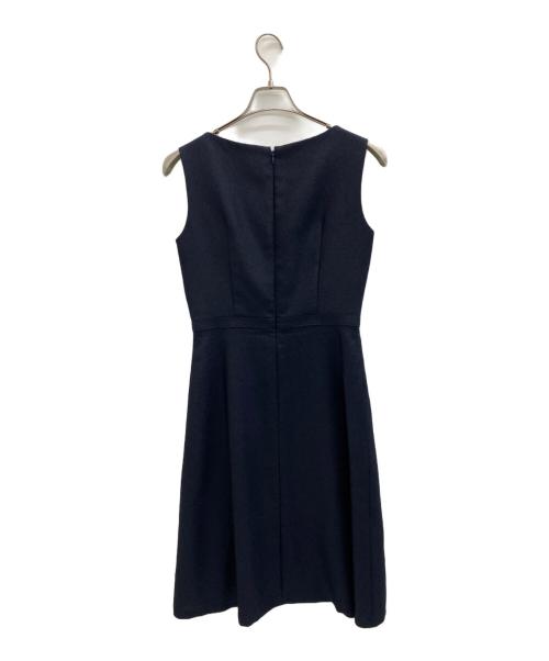 ANAYI（アナイ）ANAYI (アナイ) ノースリーブワンピース ネイビー サイズ:38の古着・服飾アイテム