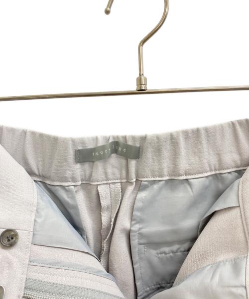 theory luxe（セオリーリュクス）theory luxe (セオリーリュクス) スラックス グレー サイズ:38の古着・服飾アイテム