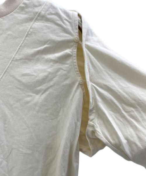 willfully（ウィルフリー）willfully (ウィルフリー) 長袖ワンピース ホワイト サイズ:FREEの古着・服飾アイテム