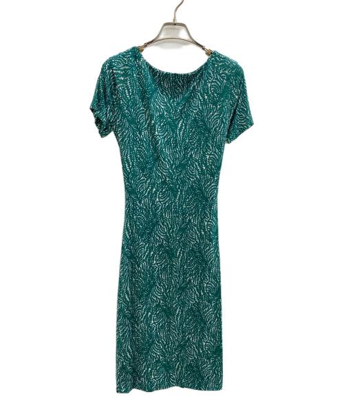 MaxMara（マックスマーラ）MaxMara (マックスマーラ) 半袖ワンピース グリーン サイズ:40の古着・服飾アイテム