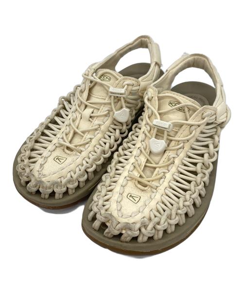 KEEN（キーン）KEEN (キーン) 	UNEEK アイボリー サイズ:24.5の古着・服飾アイテム