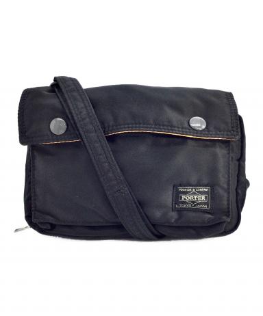 中古・古着通販】PORTER (ポーター) ショルダーポーチ ブラック