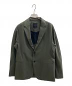 DESIGNWORKSデザインワークス）の古着「テーラードジャケット」｜カーキ