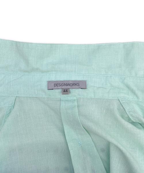 DESIGNWORKS（デザインワークス）DESIGNWORKS (デザインワークス) 長袖シャツ 黄緑 サイズ:44の古着・服飾アイテム