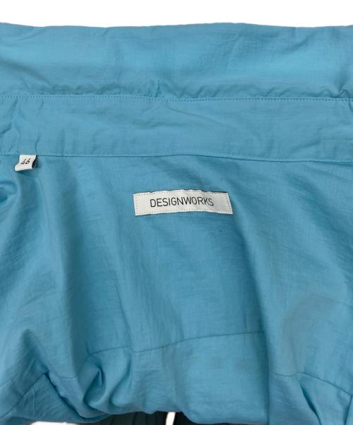 DESIGNWORKS（デザインワークス）DESIGNWORKS (デザインワークス) 長袖シャツ スカイブルー サイズ:46の古着・服飾アイテム