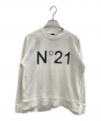 N゜21ヌメロ ヴェントゥーノ）の古着「スウェット」｜ホワイト