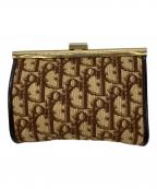 Christian Diorクリスチャン ディオール）の古着「がま口ポーチ」｜ブラウン