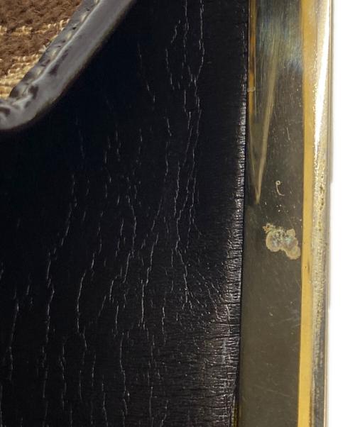 Christian Dior（クリスチャン ディオール）Christian Dior (クリスチャン ディオール) がま口ポーチ ブラウンの古着・服飾アイテム