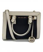 MICHAEL KORSマイケル・コース）の古着「2WAYショルダーバッグ」｜ブラック×ホワイト