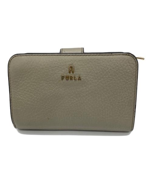 FURLA（フルラ）FURLA (フルラ) 2つ折り財布 グレーの古着・服飾アイテム