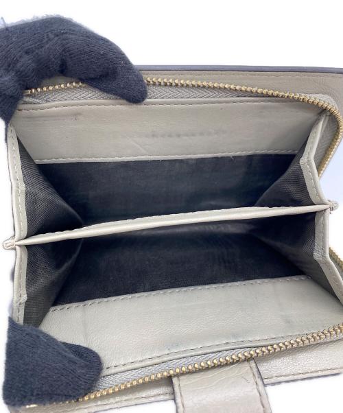 FURLA（フルラ）FURLA (フルラ) 2つ折り財布 グレーの古着・服飾アイテム