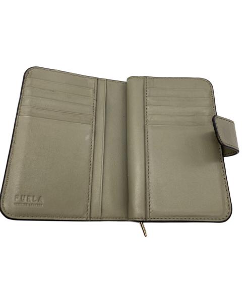 FURLA（フルラ）FURLA (フルラ) 2つ折り財布 グレーの古着・服飾アイテム