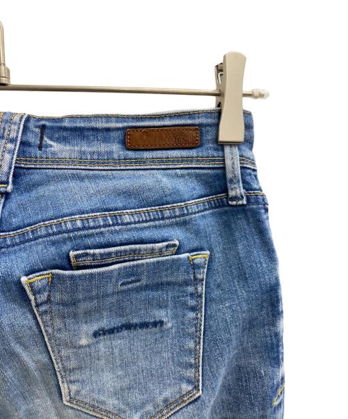 YANUK（ヤヌーク）YANUK (ヤヌーク) デニムパンツ ブルー サイズ:24の古着・服飾アイテム