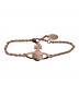 中古・古着 Vivienne Westwood (ヴィヴィアンウエストウッド) MAYFAIR BAS RELIEF BRACELET ピンクゴールド：12000円