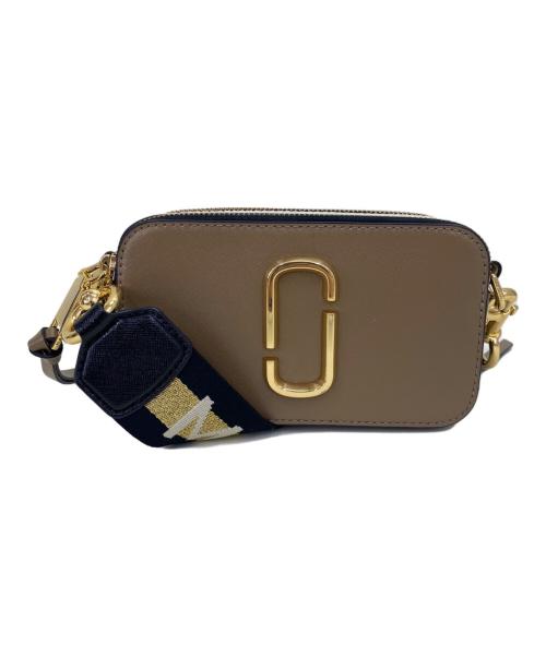 MARC JACOBS（マークジェイコブス）MARC JACOBS (マークジェイコブス) Snapshot bag（スナップショットバッグ） ブラウン×ベージュの古着・服飾アイテム