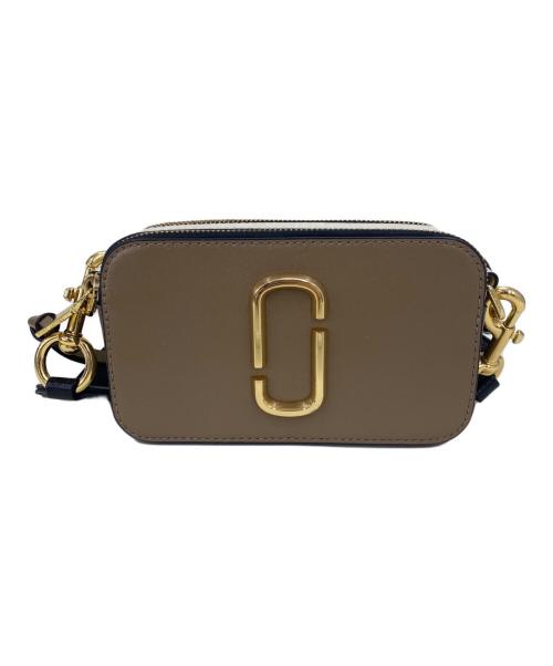 MARC JACOBS（マークジェイコブス）MARC JACOBS (マークジェイコブス) Snapshot bag（スナップショットバッグ） ブラウン×ベージュの古着・服飾アイテム