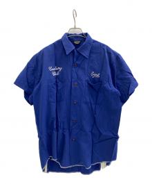 STYLE EYES（スタイルアイズ）の古着「ボウリングシャツ」｜ブルー