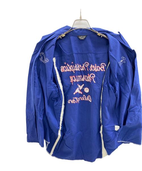 STYLE EYES（スタイルアイズ）STYLE EYES (スタイルアイズ) ボウリングシャツ ブルー サイズ:Lの古着・服飾アイテム