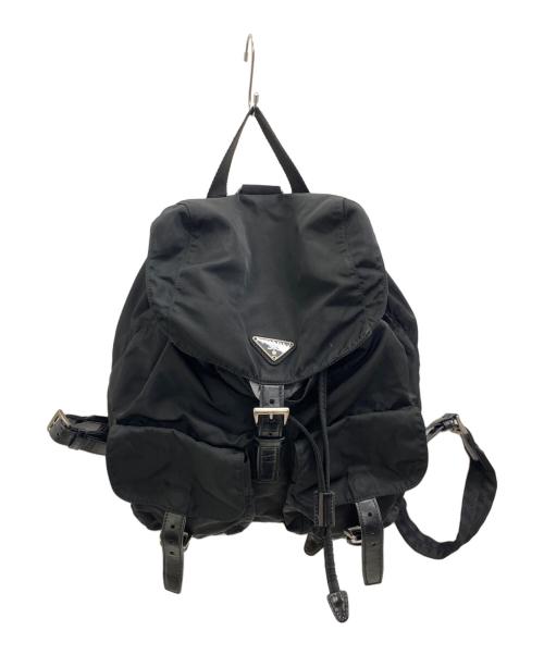 PRADA（プラダ）PRADA (プラダ) ナイロンリュック ブラックの古着・服飾アイテム