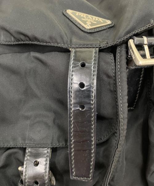 PRADA（プラダ）PRADA (プラダ) ナイロンリュック ブラックの古着・服飾アイテム